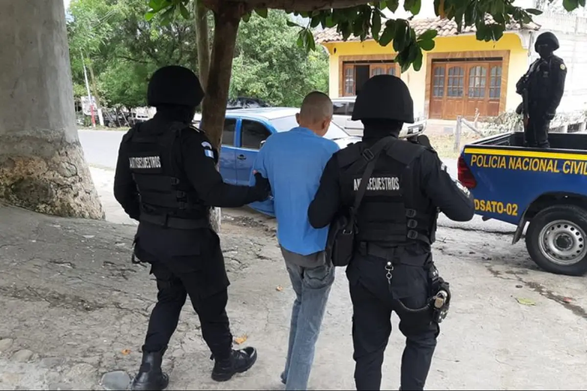 Presunto secuestrador capturado en Zacapa