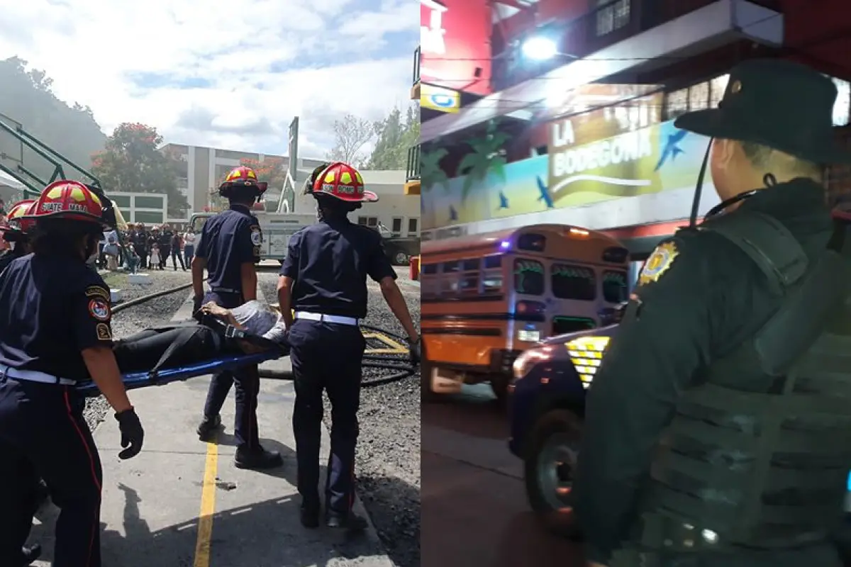 Cuerpos de socorro en fin de año