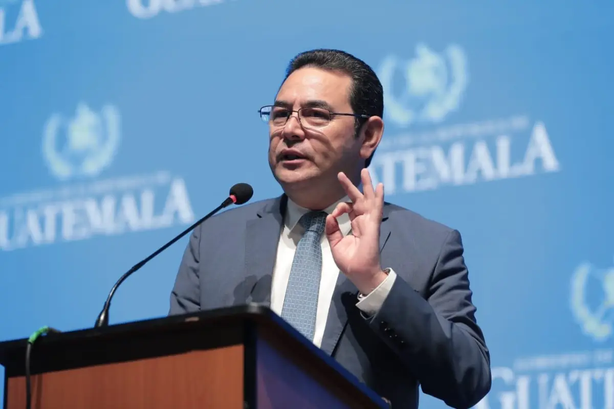 Presidente Jimmy Morales Accidente Gualán Emisoras Unidas Guatemala, 