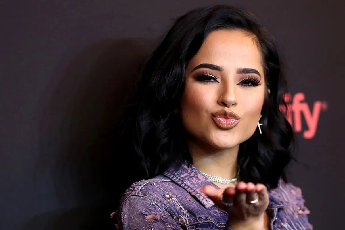 Mandatory Credit: Photo by AFF-USA/Shutterstock (9982638at)
Becky G
Spotify Secret Genius Awards, Arrivals, Los Angeles, USA - 16 Nov 2018