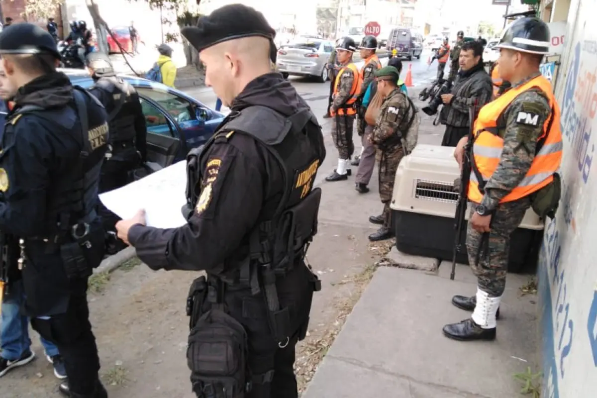 Estado de Prevención en Mixco y San Juan Sacatepéquez. Foto: Mingob