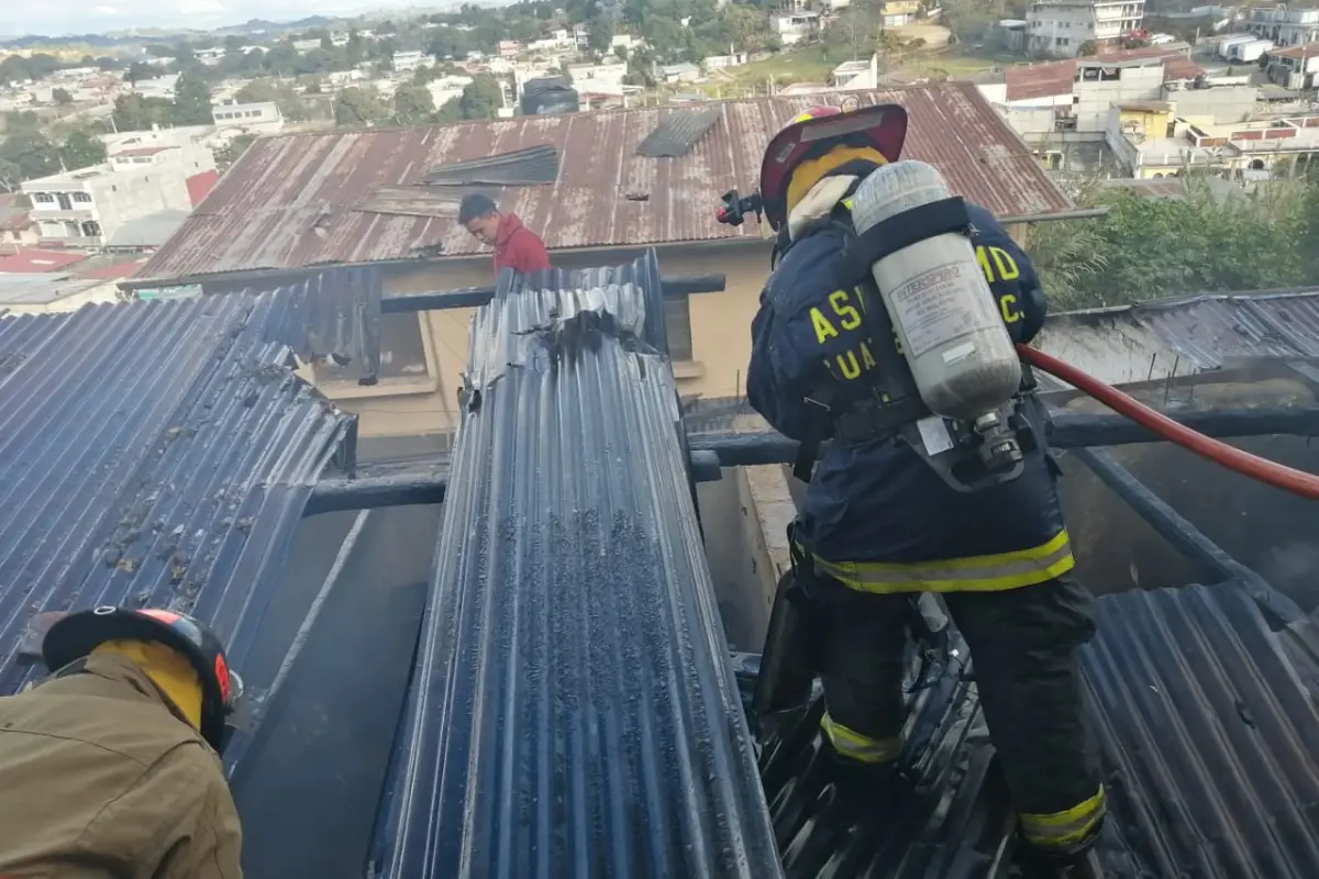 Explosión de cohetería