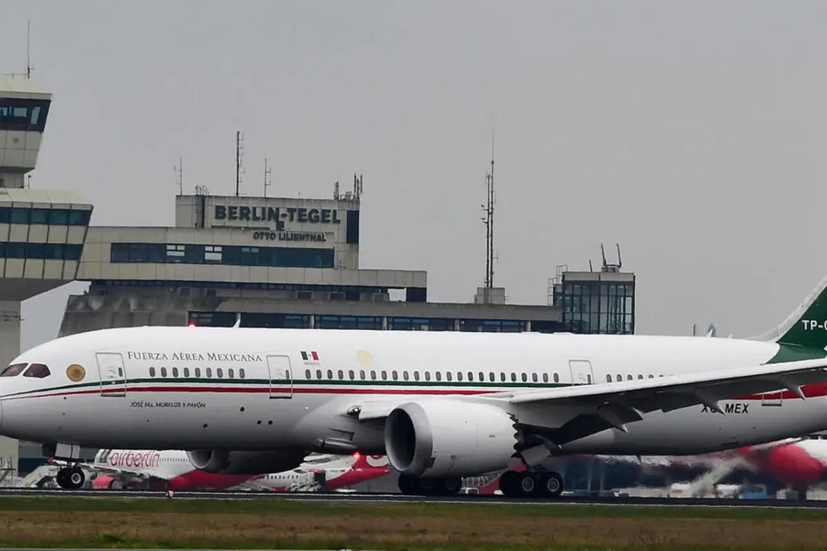 Avión presidencial mexicano volverá a su país para relanzar su venta