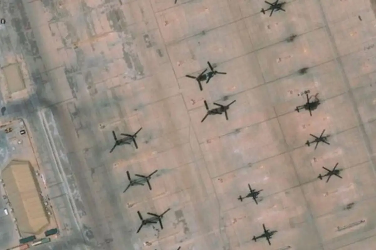 Varios misiles impactaron cerca de una base militar con tropas  de EEUU