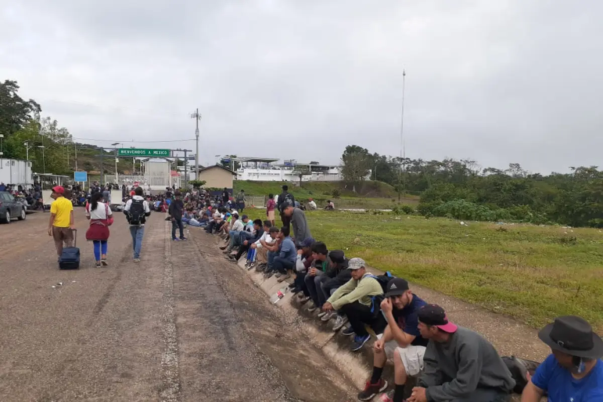 Migrantes pasaron suelo guatemalteco para viajar a Estados Unidos, 