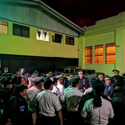 Nuevo director mensaje a agentes de la PNC ,