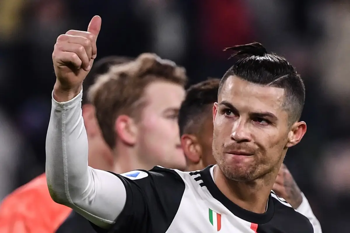 El delantero portugués de la Juventus, Cristiano Ronaldo. Foto: AFP