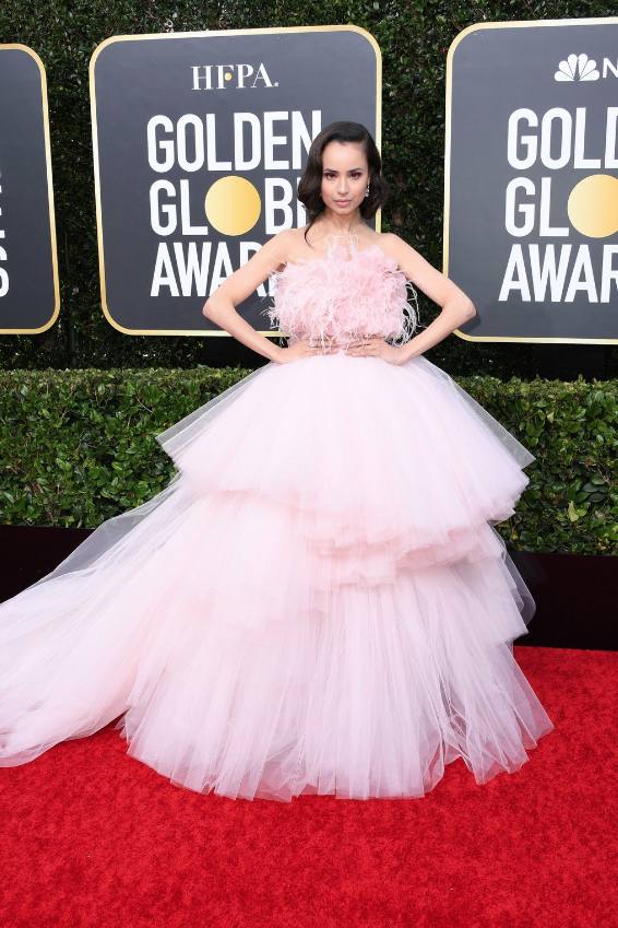 sofia-carson-alfombra-roja-golden-globes-2020-emisoras-unidas-1 | 