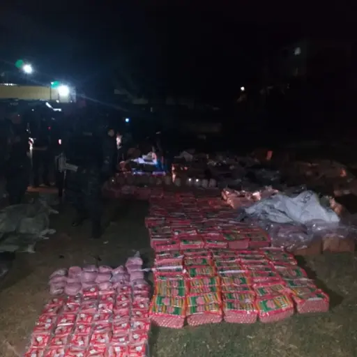 Embutidos de contrabando en Quetzaltenango ,