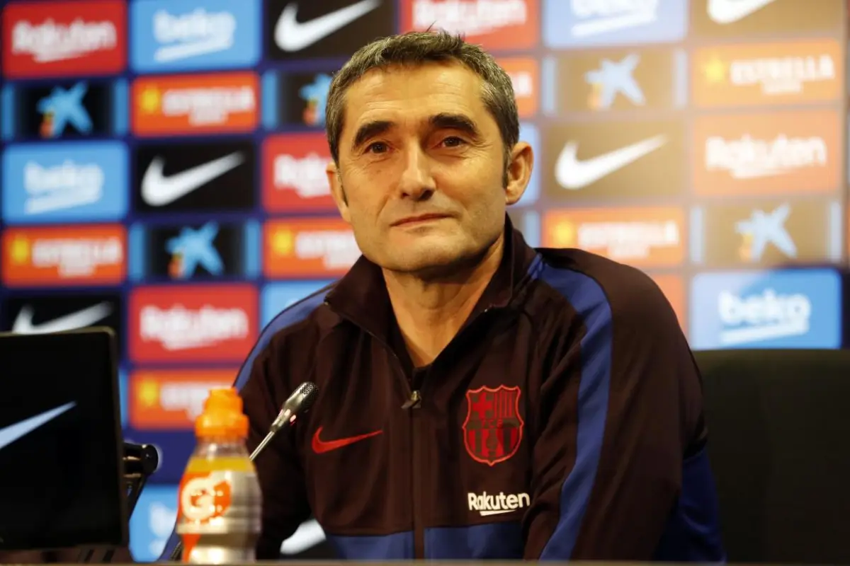 Valverde podría estar viviendo sus últimas horas como entrenador del Barcelona.