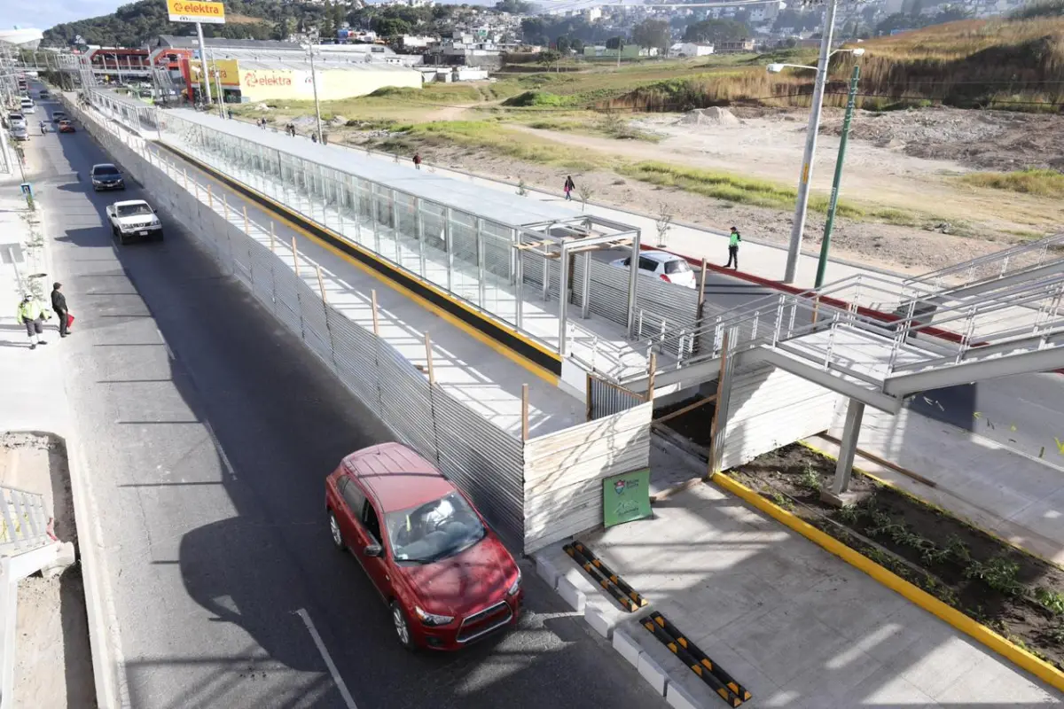 Nueva línea del Transmetro en zona 18 empezará a trabajar próximamente, 