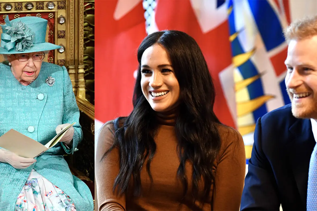 Reina Isabel II Principe Harry Meghan Markle Duques de Sussex Emisoras Unidas Guatemala, 