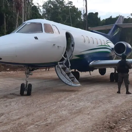 Jet-Hawker-localizado-Peten ,