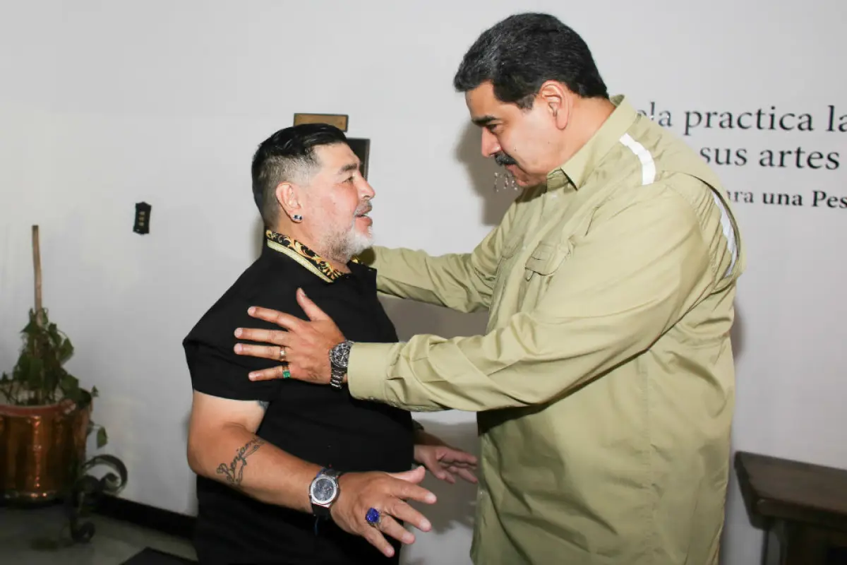 Maradona y Maduro, 