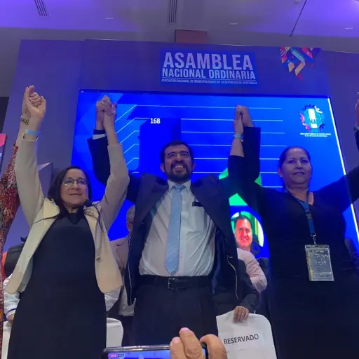 Miguel Ovalle, alcalde de Salcajá, el nuevo presidente de Anam