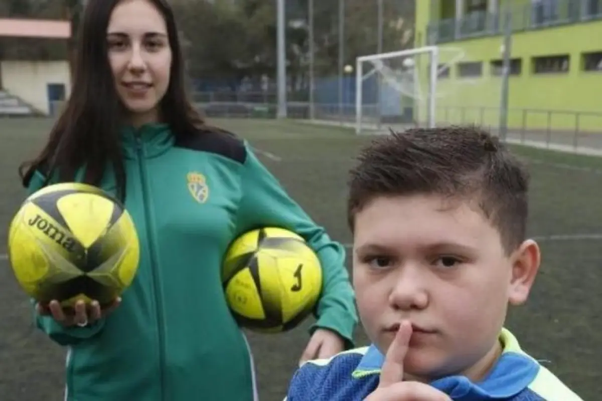 niño de once años, 