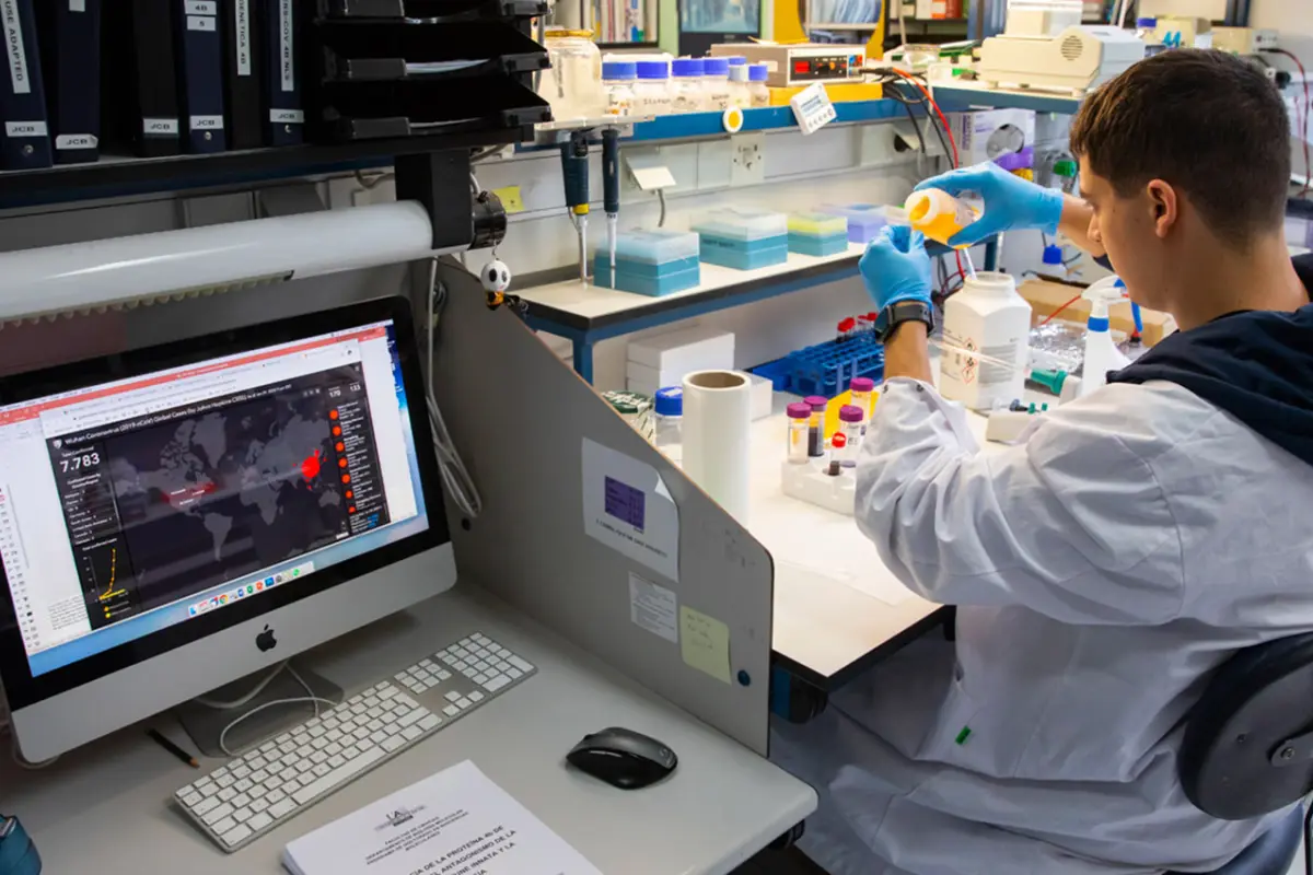 La investigación pública y privada lucha contra el nuevo coronavirus