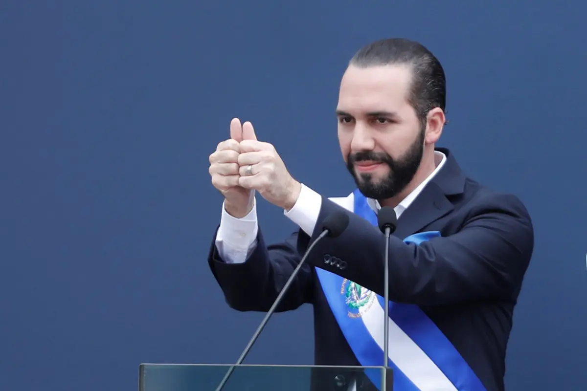 Nayib Bukele, presidente de El Salvador, 