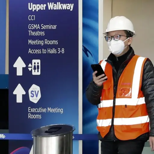 La epidemia del coronavirus golpea a las ferias internacionales