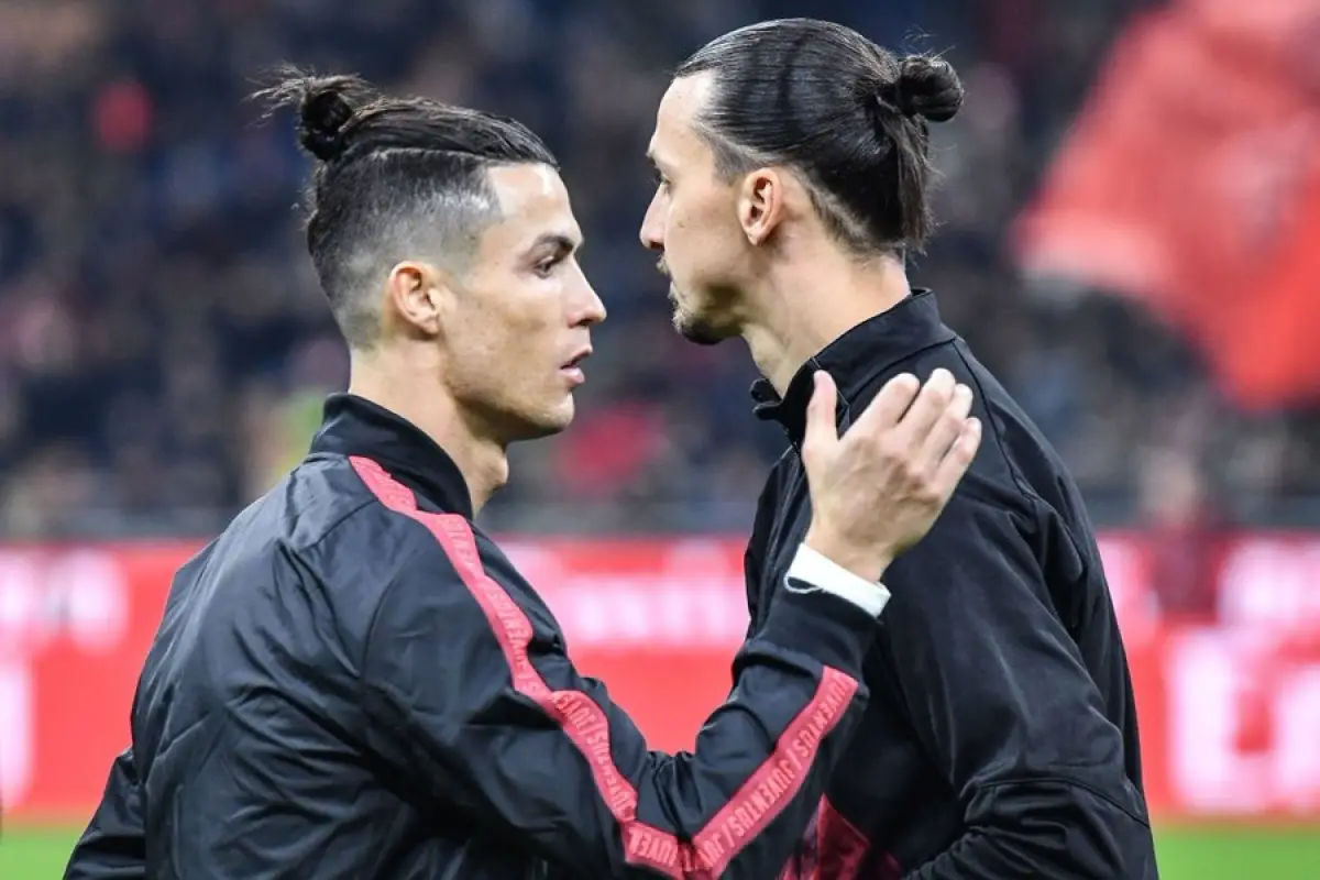 Foto AFP | Cristiano Ronaldo le ganó el duelo a Zlatan Ibrahimovic  