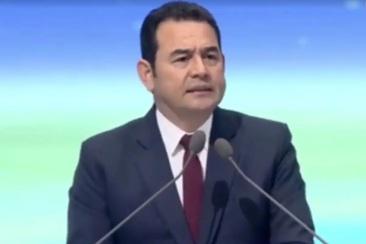 Jimmy Morales Corea del Sur Emisoras Unidas Guatemala, 