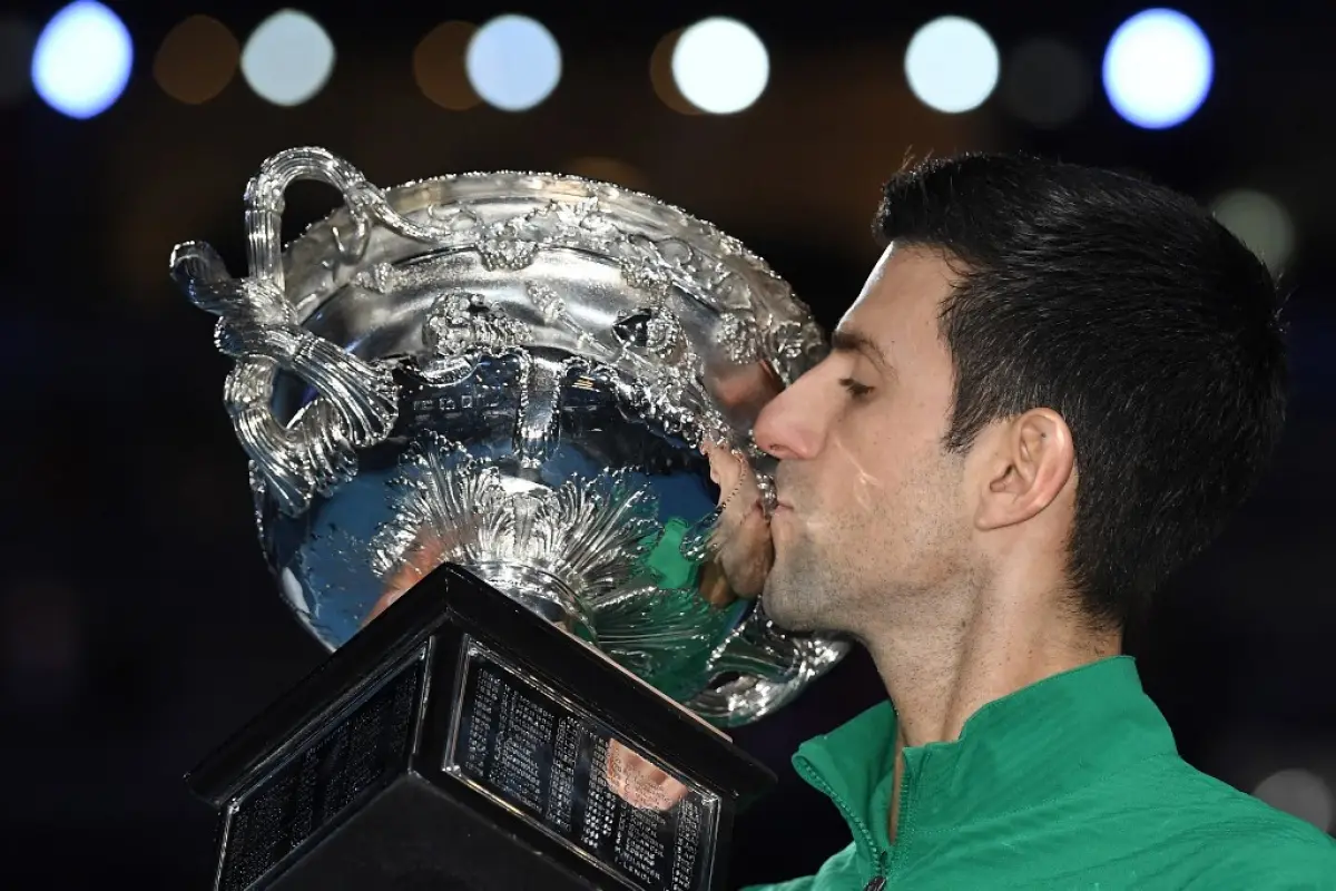 TENNIS-AUS-OPEN-PODIUM, 