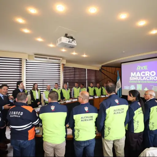 Macro simulacro ciudad capital