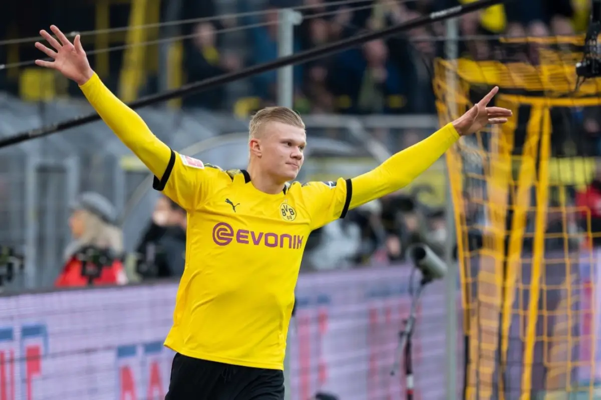 Erling Haaland siguió con su química con el gol en la goleada del Borussia Dortmund frente al Unión Berlín, 