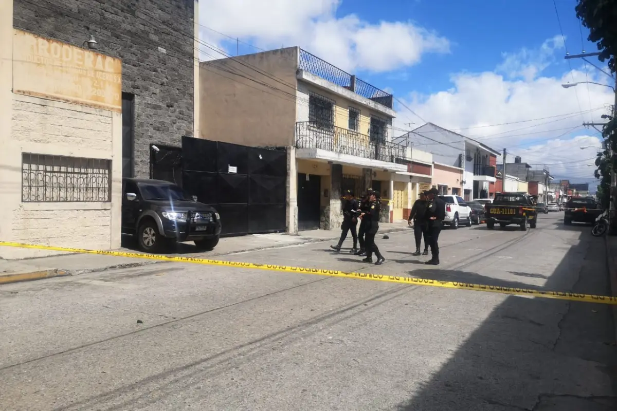 Intenso tiroteo contra sede policial en zona 1, 