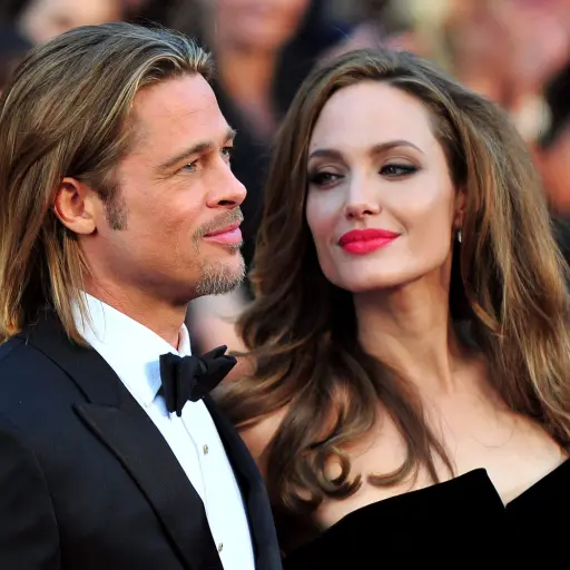 Brad Pitt y Angelina Jolie llegan a la alfombra roja de los Premios de la Academia 84 ª en el centro de Hollywood y las montañas en la sección Hollywood de Los Angeles en febrero 26, 2012. UPI / Kevin Dietsch