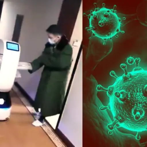 robot-camarero-little-peanut-ayudando-cuarentena-coronavirus-1854347 ,