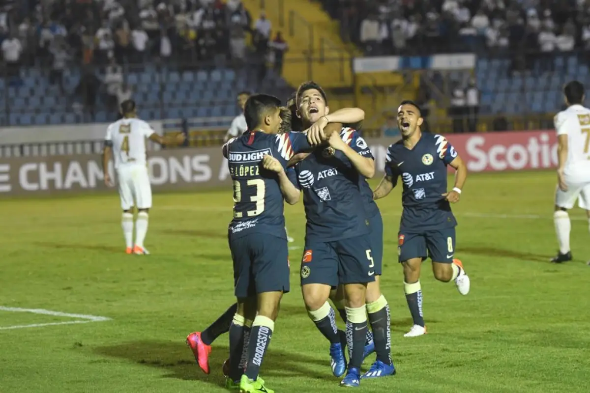 alineación del América en el azteca ante los cremas, 