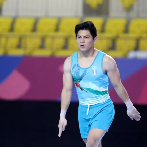 Jorge Vega mejor latinoamericano Final Suelo Mundial de Gimnasia ,