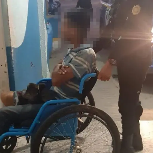 Hombre detenido por disparar contra PNC