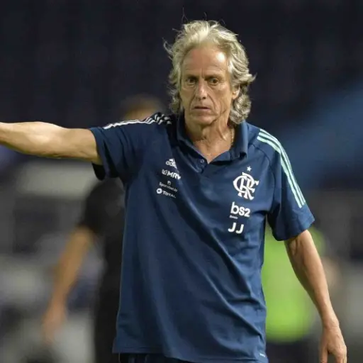 Jorge Jesús, en su paso como técnico del Flamengo - AFP