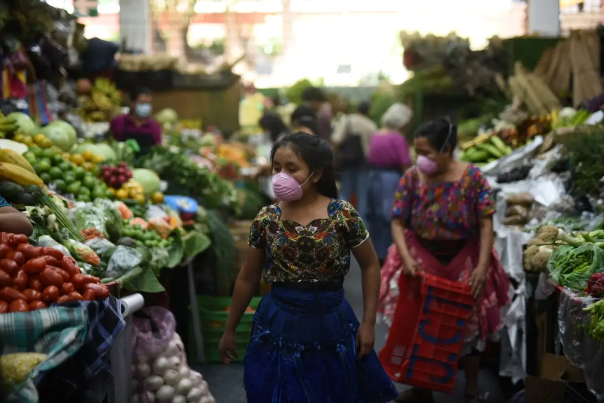 Mercado central durante COVID 19 Emisoras Unidas Guatemala, 