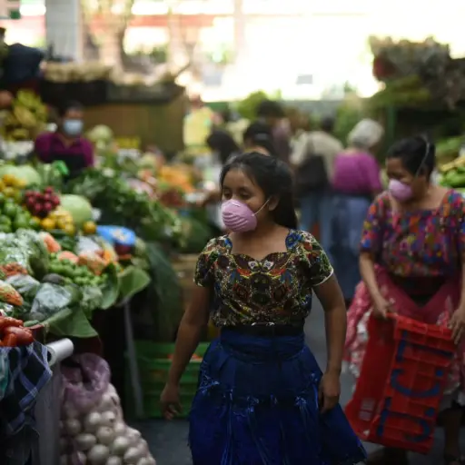 Mercado central durante COVID 19 Emisoras Unidas Guatemala ,