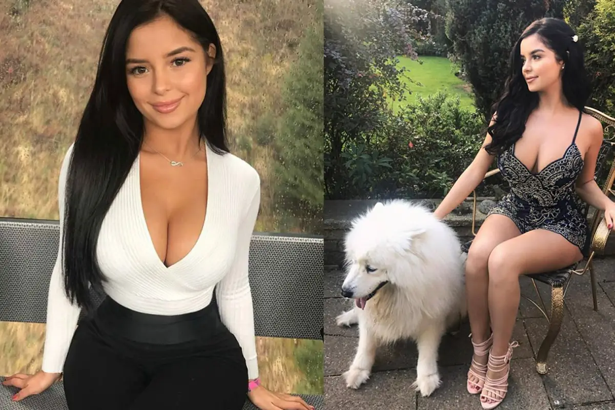 Demi Rose diminuto bikini Emisoras Unidas Guatemala, 