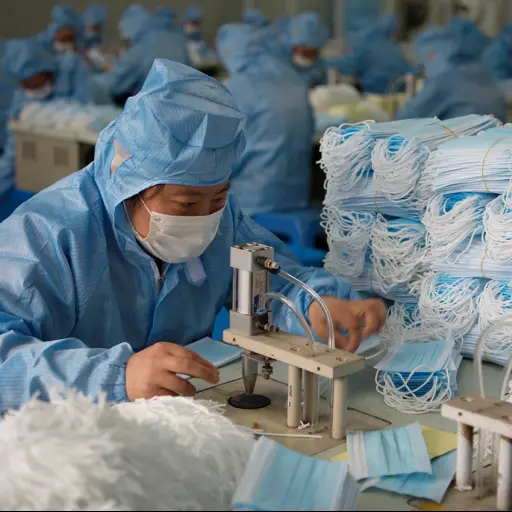 China envía un millón de mascarillas a Francia