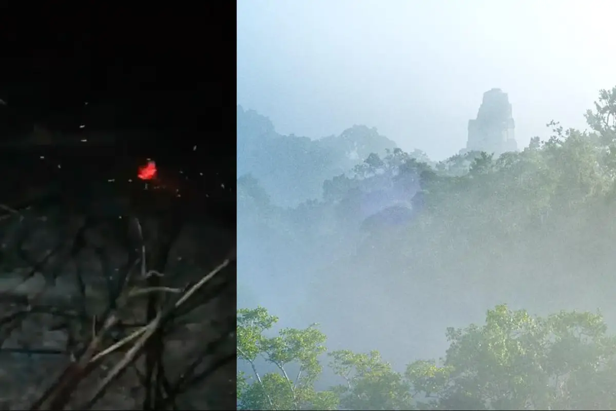 Incendios forestales Tikal Petén Emisoras Unidas Guatemala, 