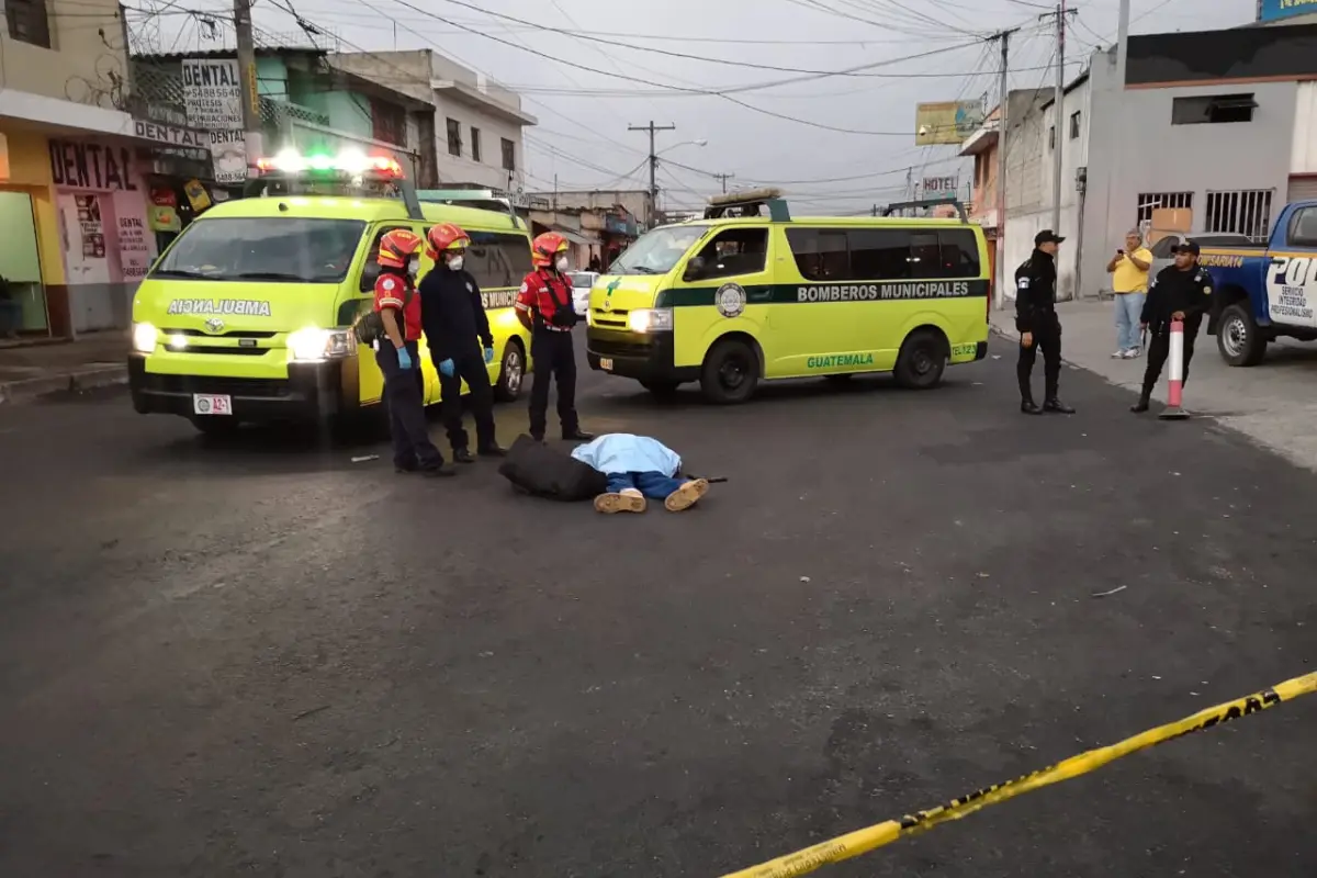 Hombre murió baleado en la colonia La Reformita, zona 12