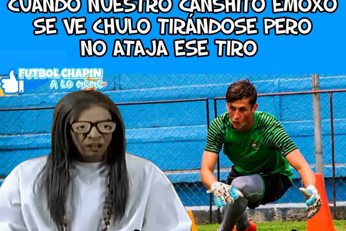 Foto: Futbol Chapín a lo meme