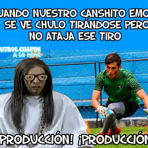 Foto: Futbol Chapín a lo meme