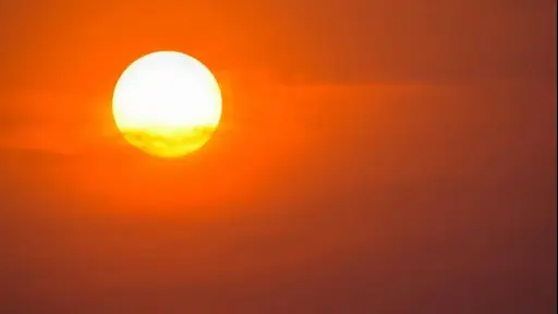 Pese al clima soleado, no descartaron algunas lluvias dispersas. ,Archivo.