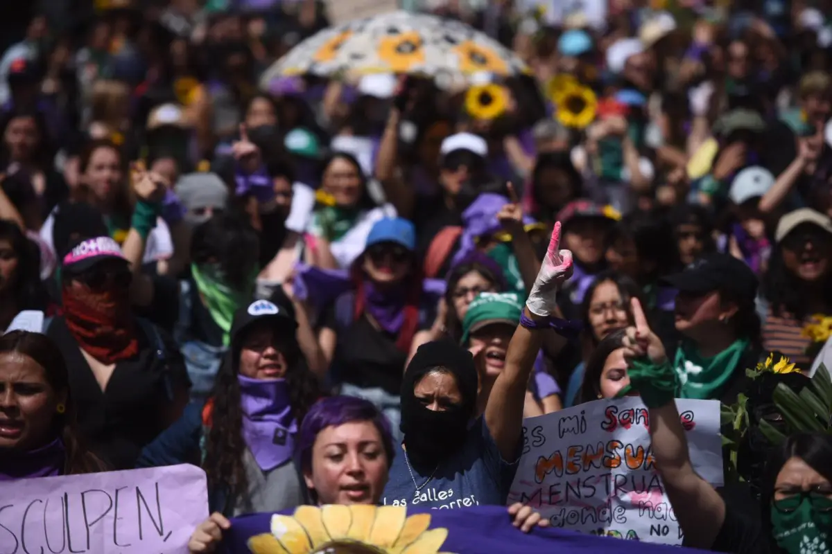 Para este 8 de marzo se espera una caravana que conmemorará el Día Internacional de la Mujer., Archivo.