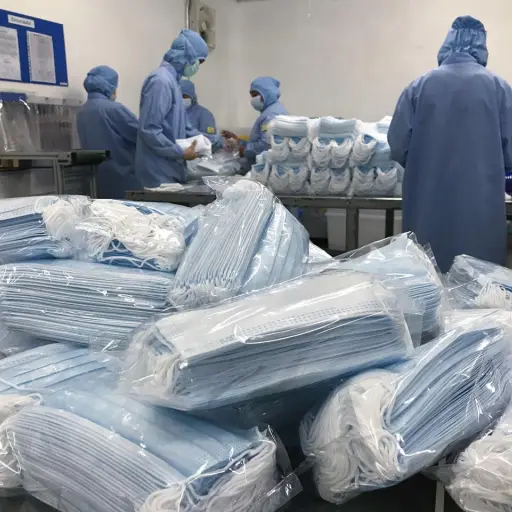 Llegan a Francia mascarillas provenientes de China ,