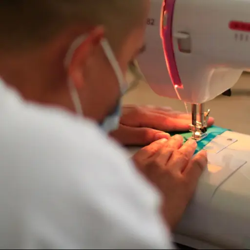 Internos del correccional Las Gaviotas fabrican mil mascarillas 