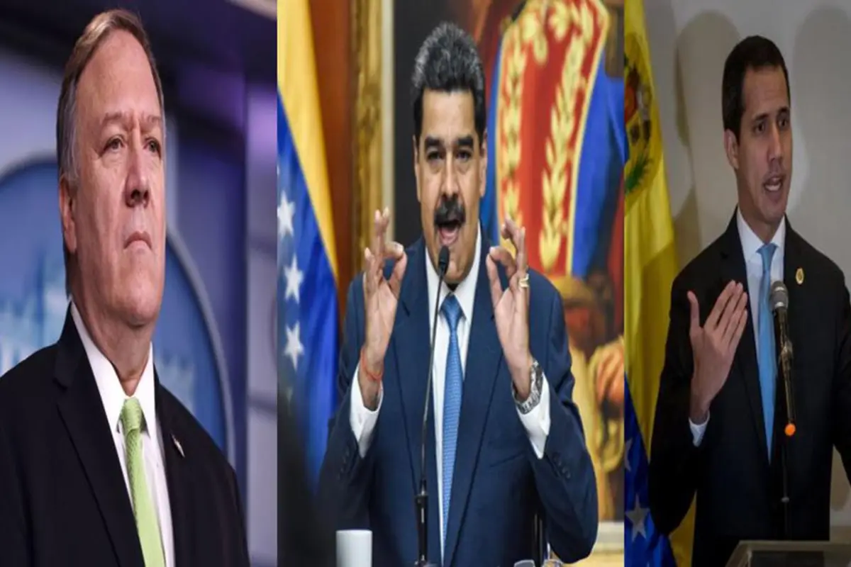 Pompeo insta a Maduro y Guaidó a apartarse del poder para nuevas elecciones en Venezuela