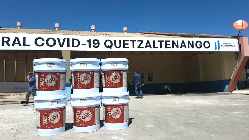 donativo-pinturas-paleta-hospital-temporal-quetzaltenango-emisoras-unidas-4 | 