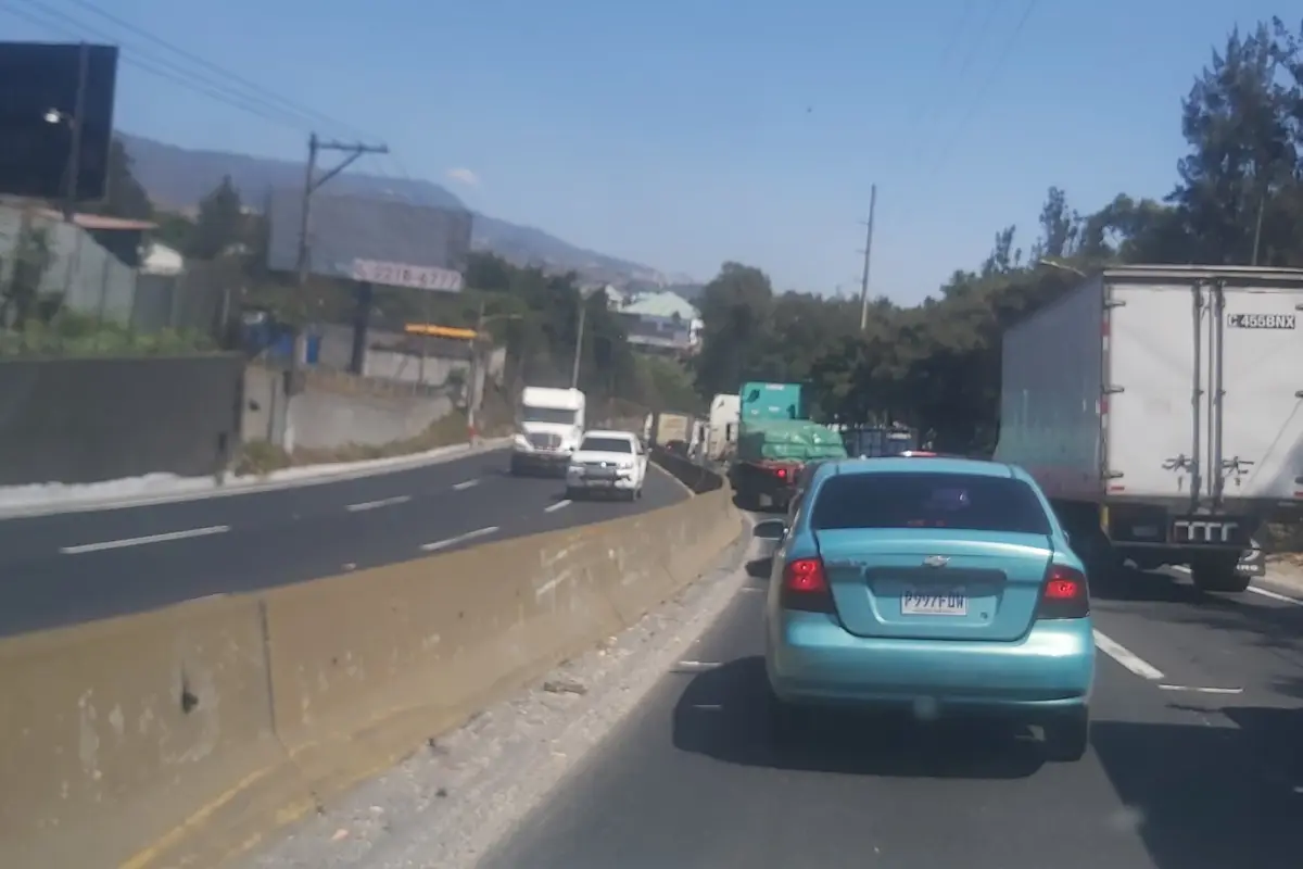 tránsito vehicular ruta al Pacífico Emisoras Unidas Guatemala, 